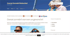 Desktop Screenshot of overzetzonnebril.com